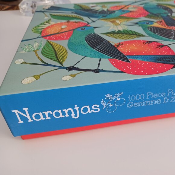 Naranjas Oranges and Birds Galison 1000 piece puzzle - Picture 3 of 5